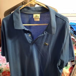 Lacoste men’s blue polo shirt size 8 France